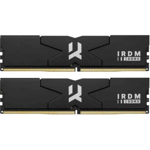 Модуль пам'яті DDR5 2х32GB/5600 Goodram IRDM Black (IR-5600D564L30/64GDC)