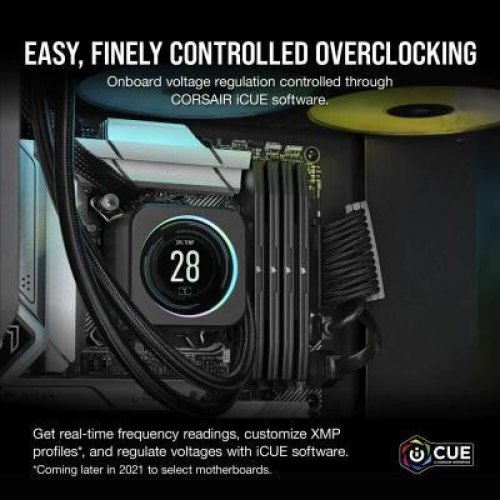 Модуль пам'яті DDR5 2x16GB/5200 Corsair Vengeance Black (CMK32GX5M2B5200C40)