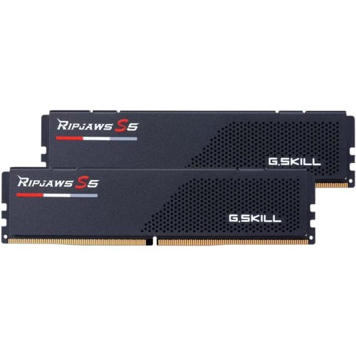 Модуль пам'яті DDR5 2x32GB/6400 G.Skill Ripjaws S5 Black (F5-6400J3239G32GX2-RS5K)