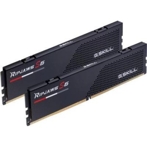 Модуль пам'яті DDR5 2x32GB/6400 G.Skill Ripjaws S5 Black (F5-6400J3239G32GX2-RS5K)