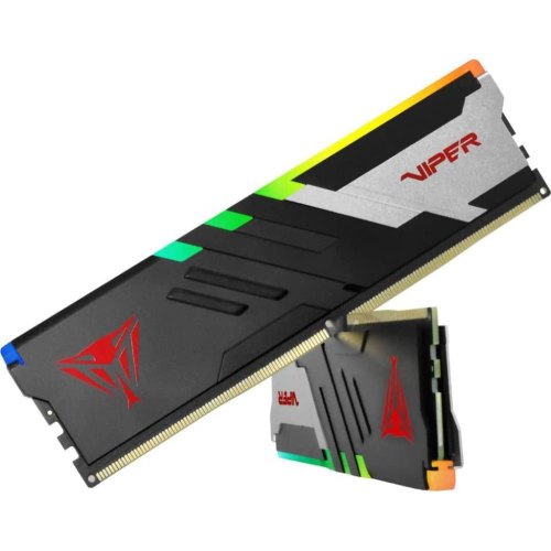 Модуль пам'яті DDR5 2x16GB/6600 Patriot Viper Venom RGB (PVVR532G660C34K)