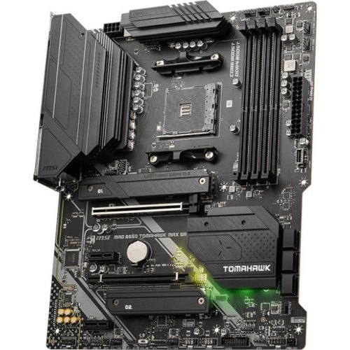 Материнська плата MSI sAM4 4DDR4/HDMI/DP/4PCIe/6SATA/2M.2(MAG B550 TOMAHAWK MAX WIFI)