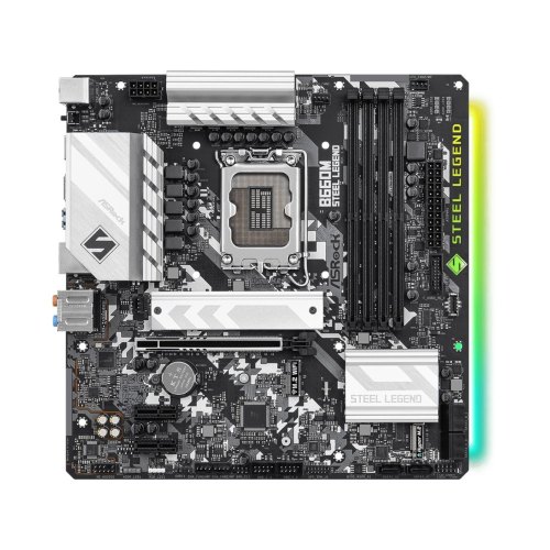 Mатеринська плата ASRock B660M Steel Legend Socket 1700