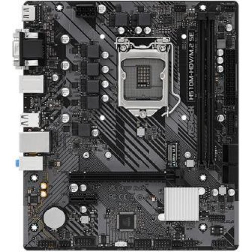 Mатеринська плата ASRock H510M-HDV/M.2 SE Socket 1200