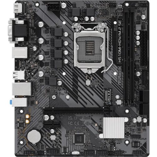 Mатеринська плата ASRock H510M-HDV/M.2 SE Socket 1200