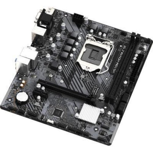 Mатеринська плата ASRock H510M-HDV/M.2 SE Socket 1200