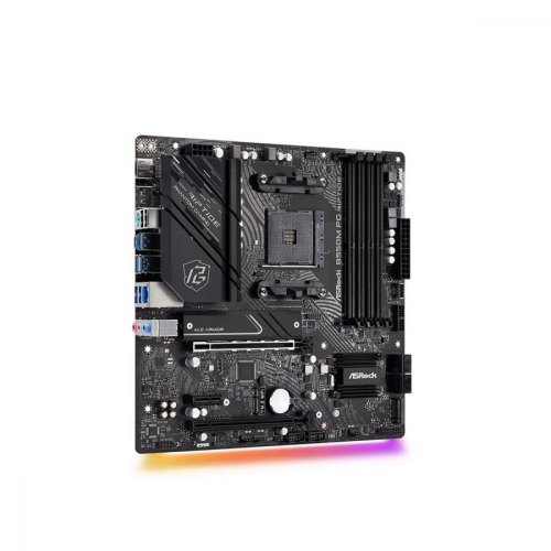 Mатеринська плата ASRock B550M PG RIPTIDE sAM4 B550 4xDDR5 2xM.2 HDMI DP mATX