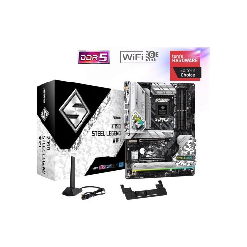 Mатеринська плата ASRock Z790 Steel Legend WiFi Socket 1700