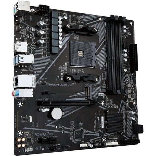 Материнська плата Gigabyte A520M DS3H V2 sAM4 4xDDR4 M.2 HDMI DP microATX