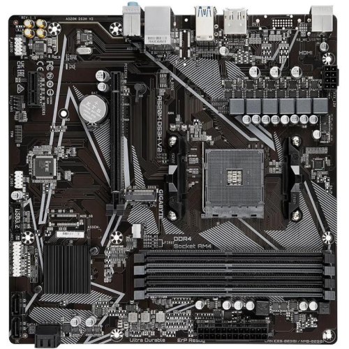 Материнська плата Gigabyte A520M DS3H V2 sAM4 4xDDR4 M.2 HDMI DP microATX