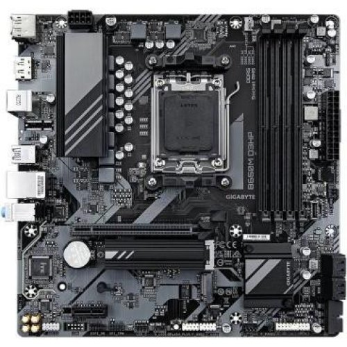 Материнська плата Gigabyte B650M D3HP sAM5 4xDDR5 2xM.2 HDMI DP microATX