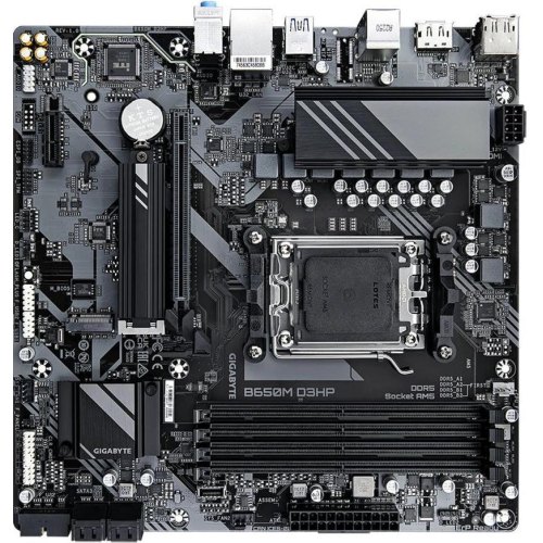 Материнська плата Gigabyte B650M D3HP sAM5 4xDDR5 2xM.2 HDMI DP microATX