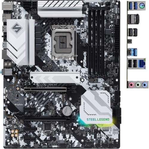 Mатеринська плата ASRock H670 Steel Legend Socket 1700