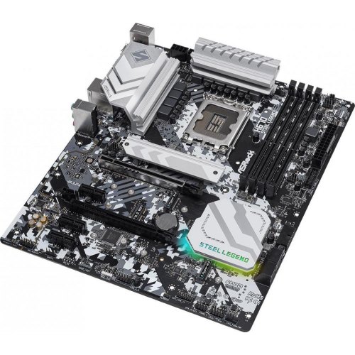 Mатеринська плата ASRock H670 Steel Legend Socket 1700