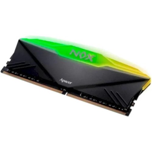 Модуль пам'яті DDR4 2х8GB/3200 Apacer NOX RGB Black (AH4U16G32C28YNBAA-2)