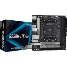 Mатеринська плата ASRock B550M-ITX/AC Socket AM4