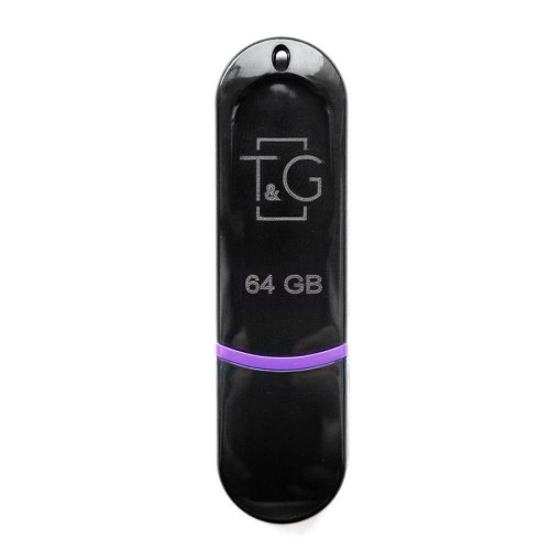 USB флеш, 64GB, T&G 012 Classic Series Black (TG012-64GB,BK)