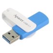 USB флеш,  64GB, Apacer AH357 Blue/White (AP64GAH357U-1)