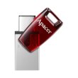 USB флеш, Type-C 32GB, Apacer AH180 Red (AP32GAH180R-1)