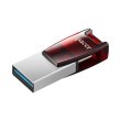 USB флеш, Type-C 32GB, Apacer AH180 Red (AP32GAH180R-1)