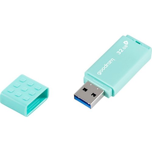 USB флеш,32GB, GOODRAM UME3 Care Green (UME3-0320CRR11)