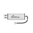 USB флеш,64GB, MediaRange Black/Silver (MR917)