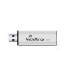 USB флеш,64GB, MediaRange Black/Silver (MR917)