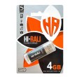 USB флеш, 4GB, Hi-Rali Rocket Series Black (HI-4GB,VCBK)