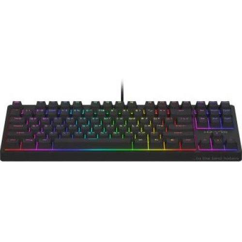 Клавіатура дротова, механічна HATOR Rockfall 2 Mecha TKL orange (HTK-520) black