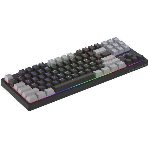 Клавіатура дротова, механічна HATOR Rockfall 2 Mecha TKL orange (HTK-520) black