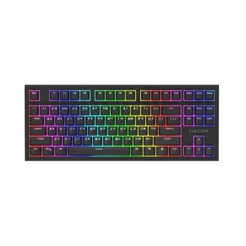 Клавіатура дротова, механічна HATOR Skyfall 2 TKL PRO orange (HTK-750) black