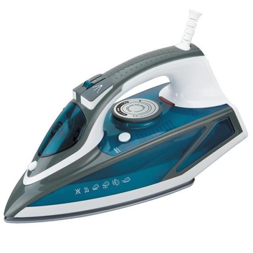 Праска MR-304C 2200 Вт; підошва з керамічним покриттям;  «паровий удар», самоочищення, антинакип, «крапля стоп»