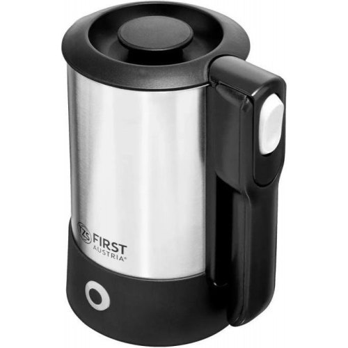 Електрочайник FA-5425-4 Дорожній чайник, 600мл, 1000Вт, нерж/сталь, складна ручка, комплект: 2 чашки, ложка, сумка.