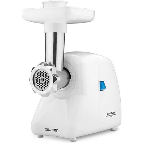 М'ясорубка ZELMER ZMM2854B 1300Вт,1,5 кг/хв.,металева камера,двосторонній ніж,решітка: 2 шт,нержавіюча сталь,насадка для ковбас