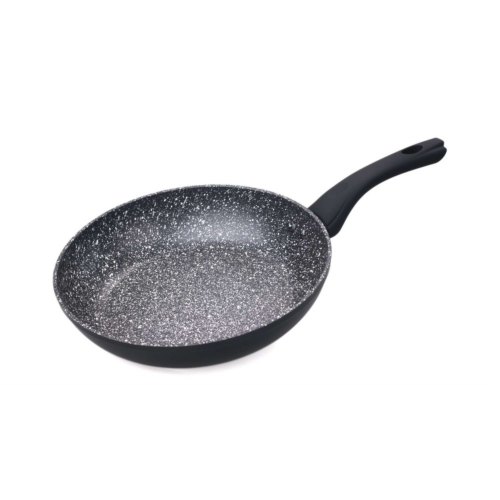 Сковорода CB-07 CB-2807 28*5,6см, Гранітне покр. Eco Granite, індукційне дно, Клепкове крепління ручки, ручка Soft Touch