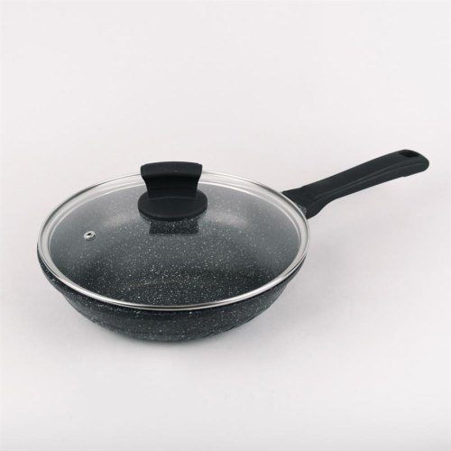 Сковорода MR-1225-24 24см, Антипригарне покриття Granite, Індукційне дно