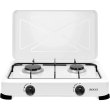 Газова плита COC-SS-10260 2-конфор.  газ.плита , 1,85 + 1,50 кВт, використання з газом пропан/бутан (LPG/з балону)