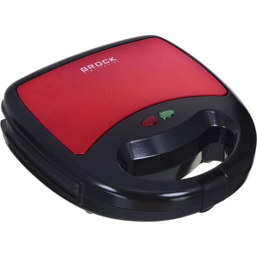 Сендвічниця SGM 2002 RD 750 Вт, пластини з нержавіючої сталі, антипригарна обробка поверхонь