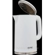 Електрочайник FIRST FA-5407-2-WI, 1.7л, 2200Вт, фарбована сталь, подвійні стінки корпусу, білий