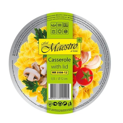 Каструля MR-3508-26 Кастрюля с крышкой O26 см - 7,0 л Maestro