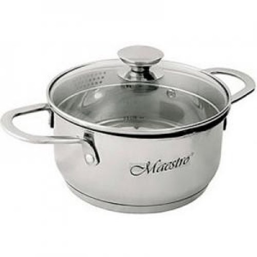 Каструля MR-3510-20 ф=20см, со сливом