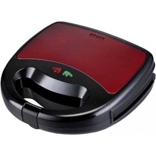 Сендвічниця SSM 6004 RD 750Вт, 4в1. змінні пластини з нержав. сталі.тости, бельгійські вафлі, форма для горішків, гриль