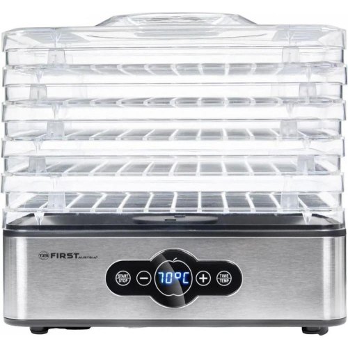 Сушарка для овочів FA-5126-5 240 Вт.Дегідратор 35-70 ° С, Полиці 5шт 30*21см, Електронне управління, Таймер