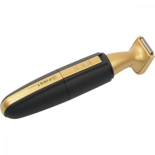 Тример FA-5680-2-GO ПІДСВІТЛО, робота від батарейки, насадка для вусів і бороди, підставка, леза з нержавіючої сталі.