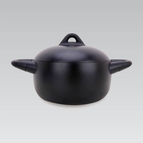 Каструля MR-4017-18 об'єм: 2,2 л; товщина стінок 3,0 мм;  антипригарне покриття; зовнішнє покриття – термостійкий лак;