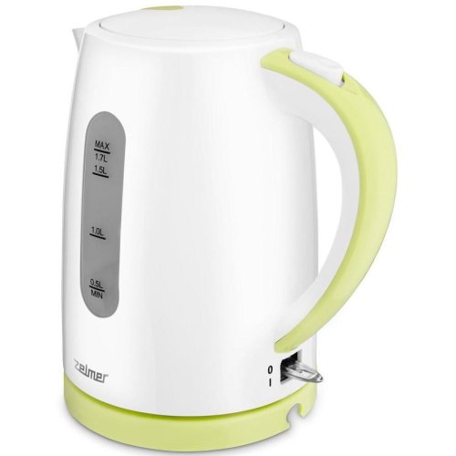 Електрочайник ZELMER ZCK7616L 2200Вт, 1.7л, пластиковий корпус, підсвічування вимикача, фільтр від осаду та накипу