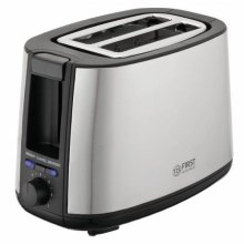 Тостер FA-5369-4 1400Вт, нерж/сталь, 7 ступенів прожарювання, розморожування, підігрів, підставка для булочок