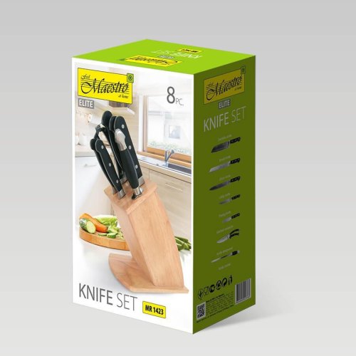 Набір ножів MR-1423 Ножи Maestro( 8пр.пласт.руч.)