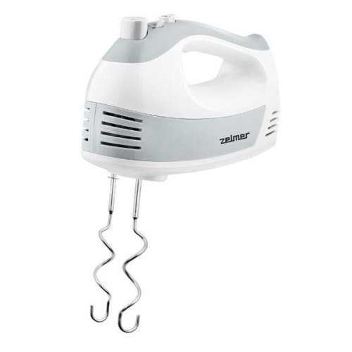 Міксер ZELMER ZHM2450 700Вт.Функція Турбо, 5 швидкостей,2 збивачі,2 гачки для тіста