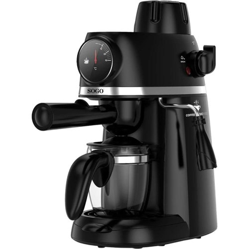 Кавоварка CAF-SS-7645 800 W, тиск 3,5 bar, Об `єм 240 ml,  капучинатор.